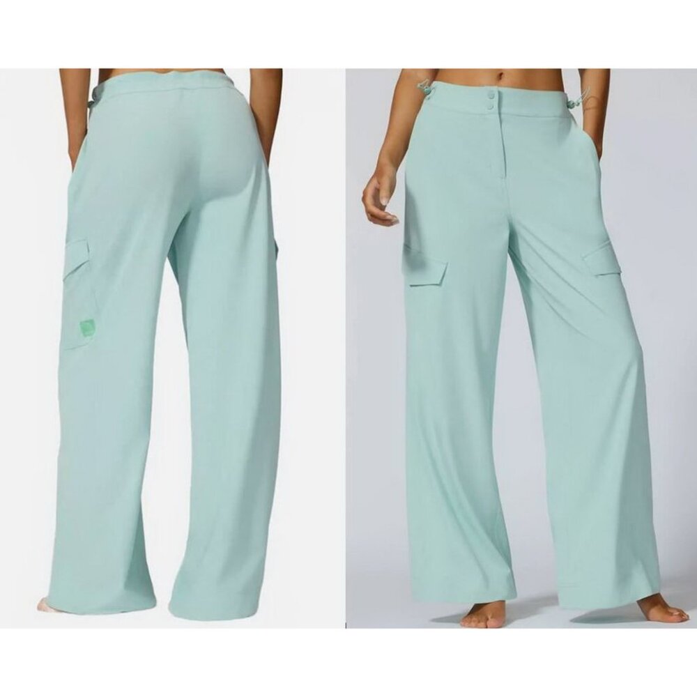 MPG Sport Inspire Cargo Pant, Blue Haze color, Lightweight, Size 8, EUC